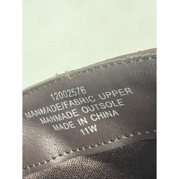 Torrid Wide Calf Brown Quilted Riding Boots Size 11 See Description - Picture 13 of 15